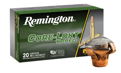 Remington Core-Lokt Tipped 308 Winchester Polymer Tip 150 Grain 20 Rounds