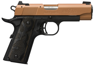 Browning 1911-380 22 Long Rifle 3.63" 10 Rounds Northern Lights Cerakote Matte Aluminum