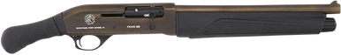 Garaysar Ft. Myers FEAR118BRCBZB FEAR-118 Breacher 12 Gauge Semi-Auto 3" 4+1 14.55" Bronze Battleworn Steel Barrel & Receiver, Aluminum Handguard, Black Polymer Birdshead Grip