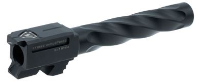 Strike Industries GARKBARREL17 ARK Replacement Barrel 9mm Luger 4.49" Black Nitride Finish 416R Stainless Steel Material for Glock 17 Gen1-4
