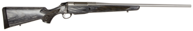 Tikka JRTXG370 T3x  7mm Rem Mag 3+1 24.30" Barrel, Stainless Steel Metal Finish, Oiled Gray Laminate Stock