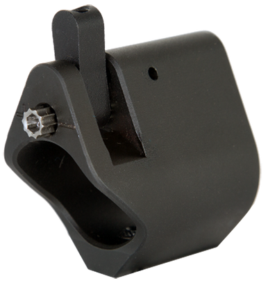 Seekins Precision 0011510065 Select Adjustable Gas Block .750" Steel Black Melonite