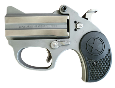 Bond Arms BASRS Stinger  380 ACP 2rd 2.5" Matte Stainless Barrel, Anodized Frame, Blade Front/Fixed Rear Sights, Black Rubber Grip, Manual Safety