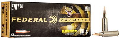 Federal Premium Berger Hybrid Hunter 270 WSM 140 Grain 20 Rounds