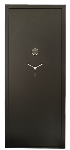 SnapSafe 75415 Vault Door  In-Swing Black 12 Gauge Steel 36.8" W x 81"H Access Code/Key Entry
