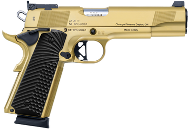 Charles Daly Empire 1911 Pistol 45 ACP 5 in Gold PVD 8 Rounds