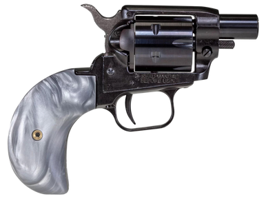 Heritage Barkeep Boot Revolver  Black  22 LR  168 Barrel  6rd  Grey Pearl Grips