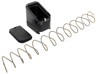 Shield Arms CZP10CME5BLK Magazine Extension  for CZ P10-C/P07, 5rd (9mm), 4rd (40S&W), Black Aluminum