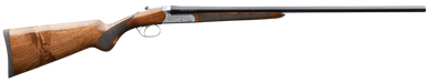 Charles Daly 930340 500  20 Gauge 3" 2rd 26" Gloss Blued Steel Side by Side Barrel, Engraved Silver Steel Receiver, Oiled Walnut Fixed Checkered Stock & Forend, Includes 5 Choke Tubes