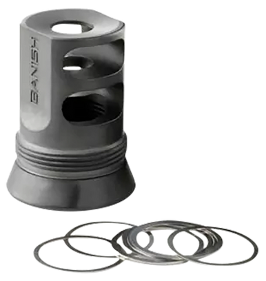 Banish(silencer Central) 4581 Muzzle Brake  Banish 30 Gold 5/8x24
