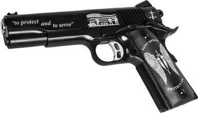 Fusion 1911 Reaction Police Edition Pistol 9mm 5 in. Black  10 rd.