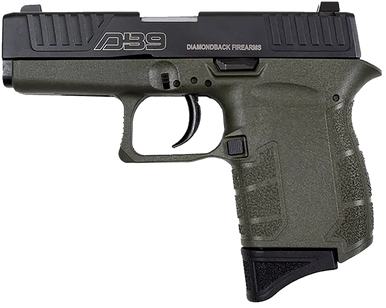 Diamondback Firearms DB9 Gen IV 9mm SemiAuto Pistol  OD Green  31 Barrel