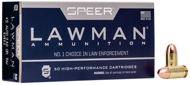 Speer Lawman Pistol Ammo 45 ACP 230 gr. TMJ 50 rd.