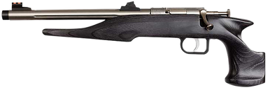 Chipmunk 40103 Hunter  Youth Frame 22LR Single Shot 9" Threaded Stainless Steel Barrel, Black Laminate Frame