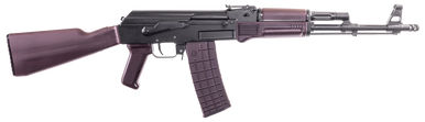 Arsenal SAM567PM SAM5  5.56x45mm NATO 30+1 16.30" Matte Black Steel Threaded Barrel, Matte Black Scope Rail Steel Receiver, Polymer Handguard, Fixed Plum Synthetic Stock & Polymer Grip