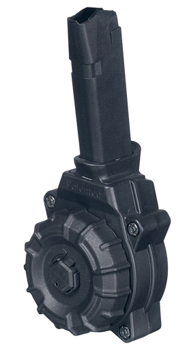 ProMag Polymer Drum Magazine Glock 48/43X 9mm Black 30 rd.