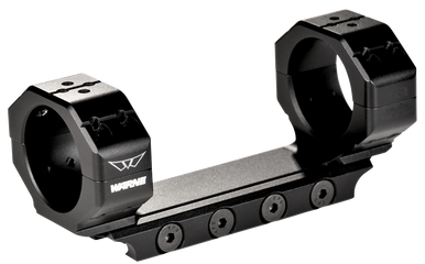 Warne 7844M Precision Mount Scope Mount/Ring Combo Black Anodized 35mm 0 MOA