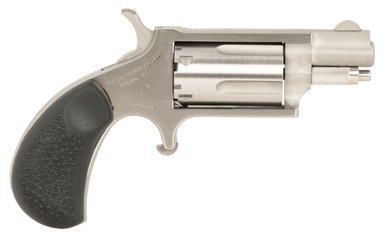 North American Arms 22MSGRCHSS MiniRevolver Carry Combo 22 WMR 5 Shot 113 Barrel Stainless Steel BarrelCylinderFrame Black Rubber Grip Includes Exclusive Holster Package