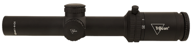 Trijicon 2900012 Credo  Matte Black 1-4x24mm 30mm Tube LED Illuminated Green MRAD Ranging Reticle