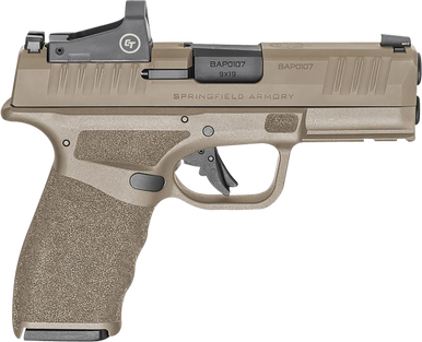 Springfield Armory Hellcat Pro 9mm 3.7" 15/17 Rounds Desert FDE Optics Ready