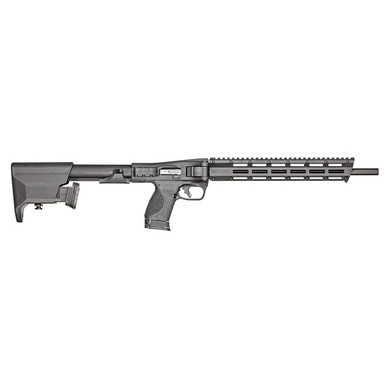 Smith & Wesson 12576 M&P FPC  9mm Luger 10+1 16.25" Black Oxide Steel Barrel, Black Anodized Aluminum Receiver, M-LOK Slots w/Picatinny Style Rail Handguard, Adjustable Black Synthetic Stock