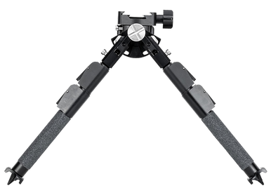 Mdt Sporting Goods Inc 106293BLK CKYE-POD Gen 2 Double Pull, Black Aluminum, 9"-18.50", 360 Degrees Pan, Spiked Feet, Integrated Barricade Stop, Fits ARCA/Picatinny/RRS Dovetail Rails