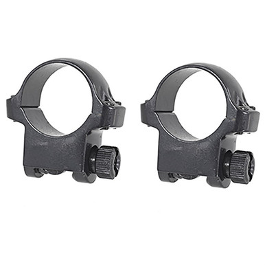 Ruger M77 2-Piece Steel Scope Rings 4B/5B 1" Medium - Blued