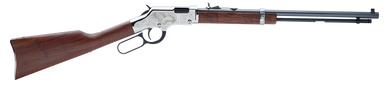 Henry H004SE2 Golden Boy Silver Eagle 22 Long Rifle 20" 16 Rounds Nickel Plated Walnut