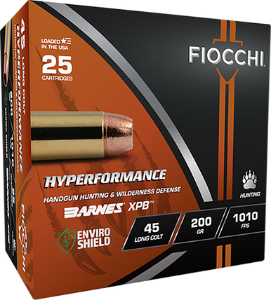 Fiocchi 45LCBA Hyperformance  45Colt 200gr XPB 25 Rounds