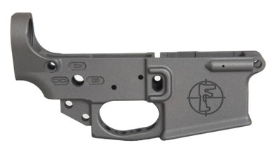 Fostech FLITE Elite Stripped AR-15 Lower Receiver - Tungsten