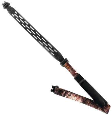 Limbsaver 12297 Kodiak-Air Sling made of Black NAVCOM Rubber & Realtree Xtra Green Nylon with 1" W & Adjustable Design for Rifles