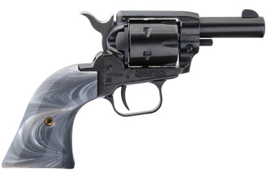 Heritage Barkeep Revolver  Black  22 LR  268 Barrel  6rd  Grey Pearl Grips