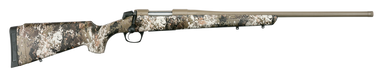 CVA CR6981 Cascade  Full Size 300 Win Mag 3+1, 24" Sniper Gray Cerakote Steel Threaded Barrel, Sniper Gray Cerakote Steel Receiver, Exclusive Realtree Rockslide Fixed w/SoftTouch Stock, Right Hand