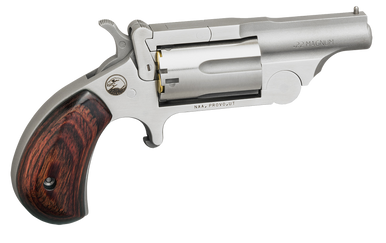 NAA Ranger II Revolver 22 WMR StainlessWood 163 in 5 rd