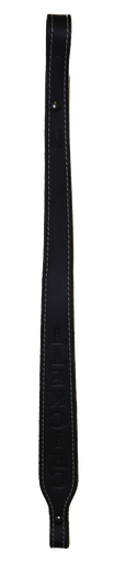 Crickett KSA800 Rifle Sling  Embossed Black Leather, 23"L x 1.75" W