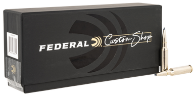 Federal Custom Shop 6.5 Creedmoor Terminal Ascent 130 Grain 20 Rounds