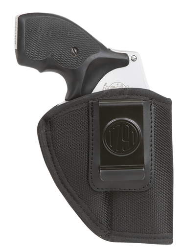 1791 Gunleather PNIWB2BLKR Premium Nylon  IWB Size 02 Black Ballistic Nylon Belt Clip Right Hand
