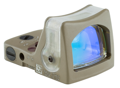 Trijicon 700210 RMR Dual Illuminated Flat Dark Earth 1 x 0.87" x 0.63" 9 MOA Green Dot