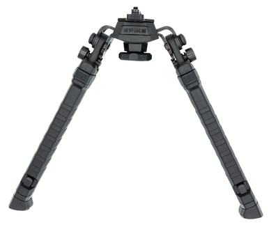 FAB Defense FXSPIKEB Spike Precision Bipod 7.09"- 11.42" Adj., Rotating & Tilting, Rubber Feet, Includes Leg Extensions, Picatinny Rail Compatible Black Polymer & Aluminum