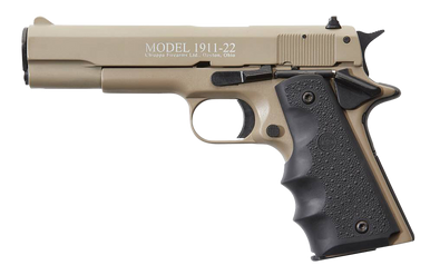 Chiappa Firearms 1911-22 22 Long Rifle 5" 10 Rounds Tan Aluminum Frame