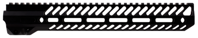 Seekins Precision 0010530051 NOXS M-LOK Rail System AR-15 Black Hardcoat Anodized 6005A-T6 Aluminum 12" Picatinny