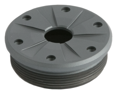 SilencerCo AC1341 Bravo Front Cap AC1341 5.56x45mm NATO Stainless Steel Gray