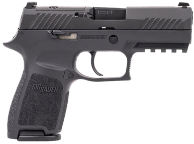 Sig Sauer P320 Compact OR, 9mm Luger, 3.9in. Barrel, 10rd, Optic Cut  - Black (320C9BSSP10)