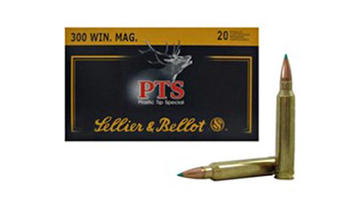 Sellier & Bellot S&B 300 Winchester Magnum 180 Grain Ballistic Tip 20 Rounds