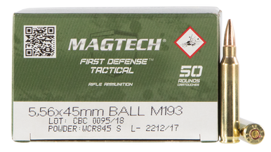 Magtech 556A Tactical/Training  5.56x45mmNATO 55gr Full Metal Jacket 50 Rounds