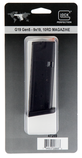 Glock G19 Gen5 10rd 9mm Luger Polymer Magazine