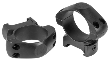 Konus 7404 Steel Rings  Matte Black 30mm Medium 0 MOA