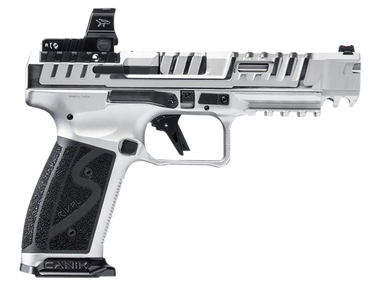 Canik SFx RIVAL-S 9mm Luger, 5in. Barrel, 18rd, Steel Frame - White (HG7607CN)