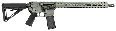 Black Rain BROSS2020FRSG Fission  5.56x45mm NATO 16" 30+1 Smith Grey Battleworn Cerakote Black Adjustable Magpul MOE Stock