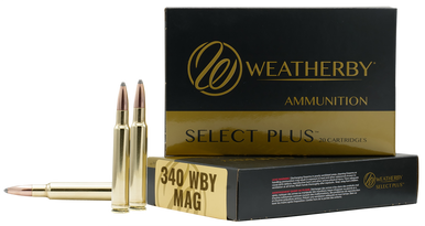 Weatherby Select Plus 340 Weatherby Magnum Barnes TTSX 225 Grain 20 Rounds
